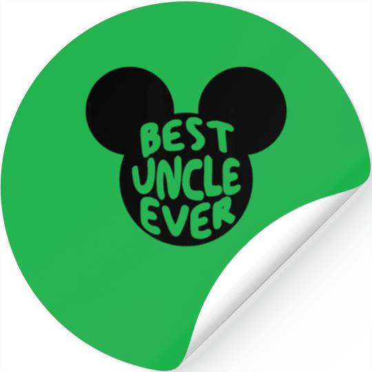 Disney Mickey And Friends Best Uncle Ever Mickey Stickers