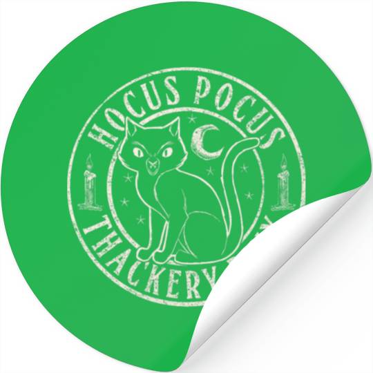 Disney Hocus Pocus Thackery Binx Big Cat Celestial Circle V2 Stickers