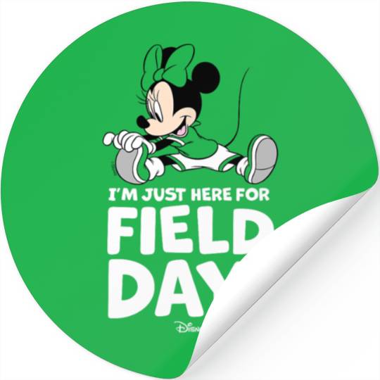 Disney - Mickey Just Here For Field Day Stickers