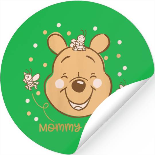 Disneyss Winnie The Pooh Mommy To Bee Stickers