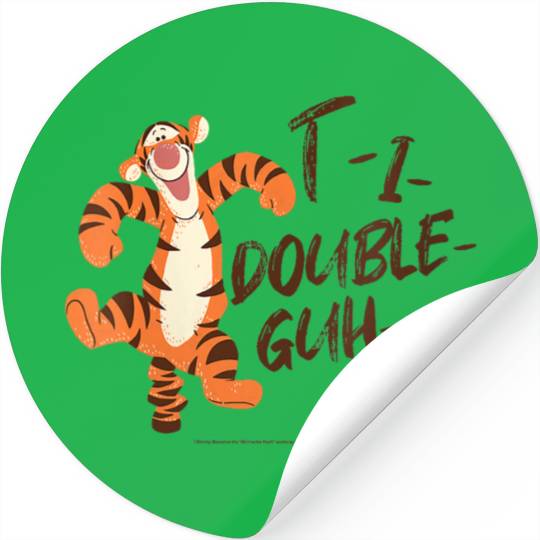 Disneyss Winnie The Pooh Lunar New Year Tigger Bounce Stickers