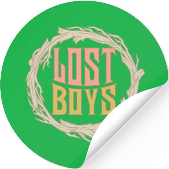 Disneyss Peter Pan Lost Boys Never Land Pocket Front Back Stickers