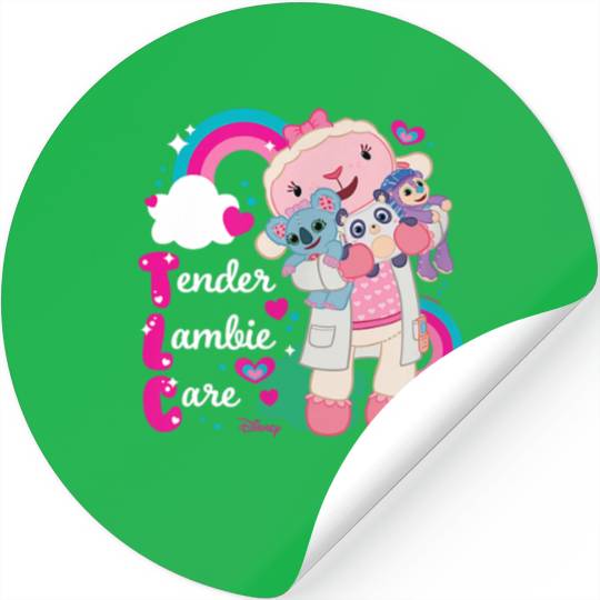 Disney Doc Mc Stuffins TLC Lambie Stickers