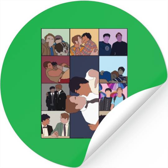 the Heartstopper Eras Tour Stickers