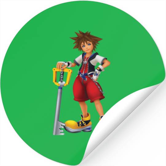 Disney Kingdom Hearts Sora Key Blade TShirt Stickers