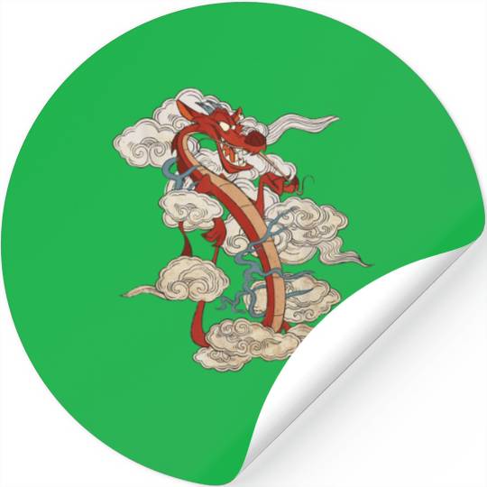 Disney Mushu TShirt Stickers
