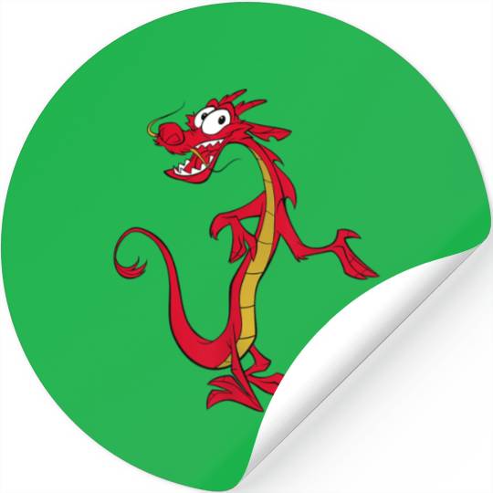 Disney Mulan Mushu Dragon TShirt Stickers