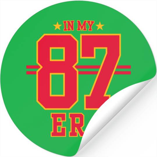 87 Era  Taylorr Swift And Travis Kelce Stickers