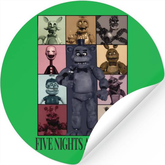 Five Nights At Freddys Eras Tour Stickers