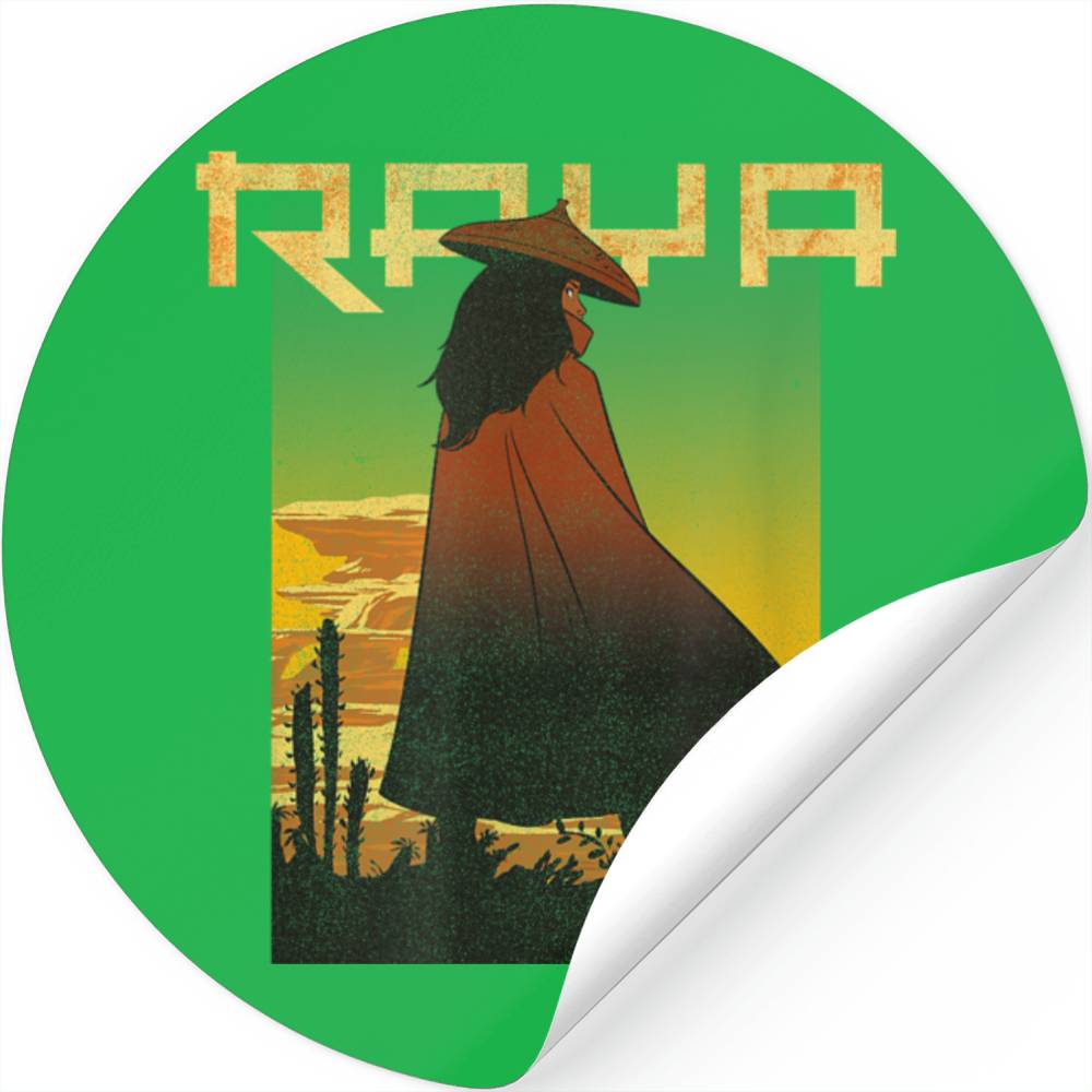 Disneyss Raya And The Last Dragon Raya Poster Stickers