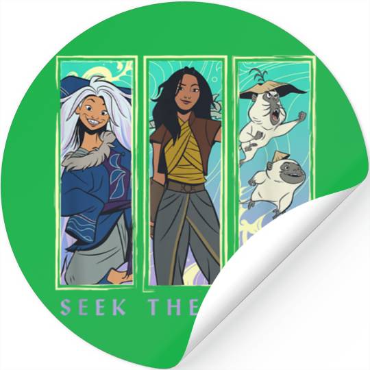 Disneyss Raya And The Last Dragon Seek The Light Panels Stickers