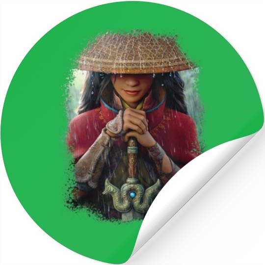 Disneyss Raya And The Last Dragon Warsrior Stickers
