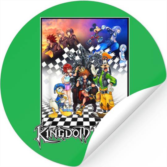 Disneyss Kingdom Hearts Throne Stickers