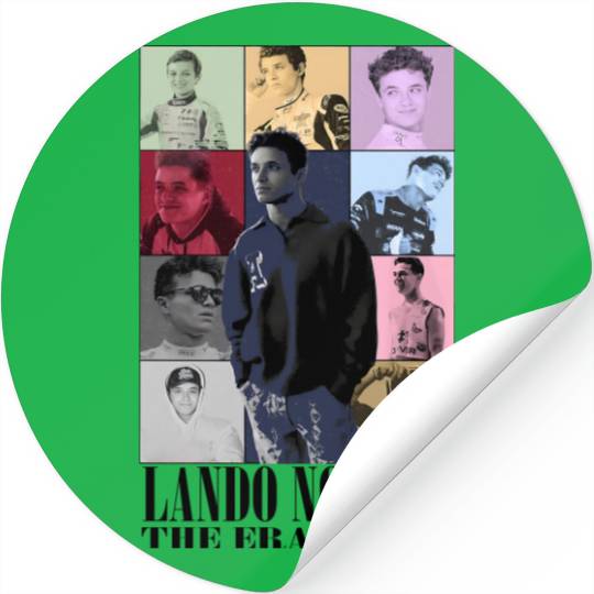 Lando Norris Eras Tour Inspired Stickers
