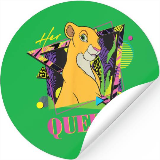Disney The Lion King 90s Couples Matching Her Queen Stickers