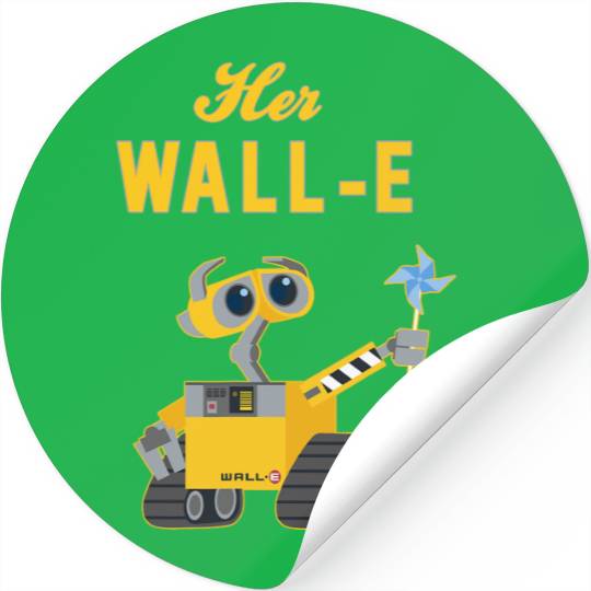 Disney Pixar Wall-E Her Wall-E Couples Stickers