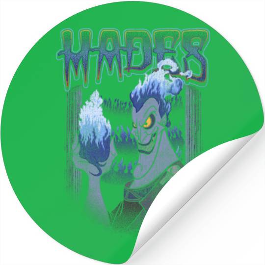 Disney Hercules Hades Flame Portrait Stickers