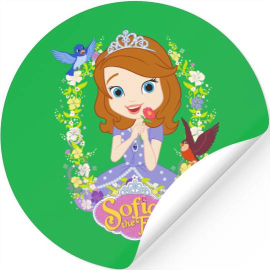 Disney Sofia the First Sofia Flower Border Stickers