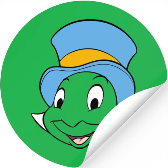 Disney Pinocchio Jiminy Cricket Big Face Stickers