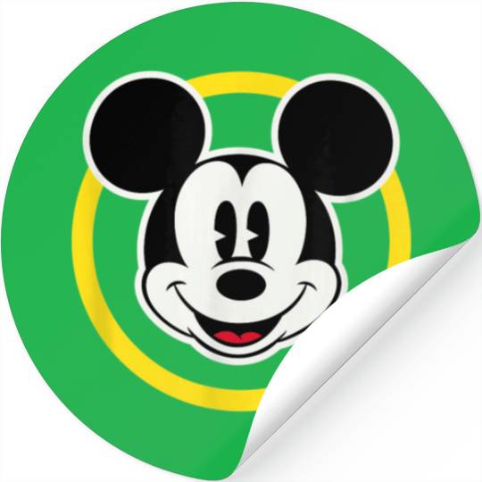Amazon Essentials Disney Smiling Mickey in Yello Stickers
