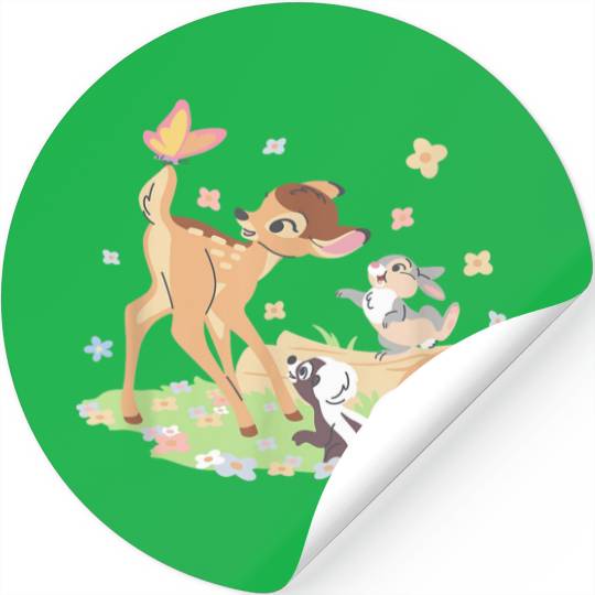 Disney Bambi Thumper & Flower Pastel Spring East Stickers