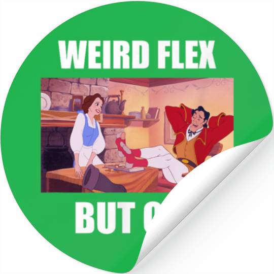 Disney Beauty And The Beast Belle Gaston Weird F Stickers