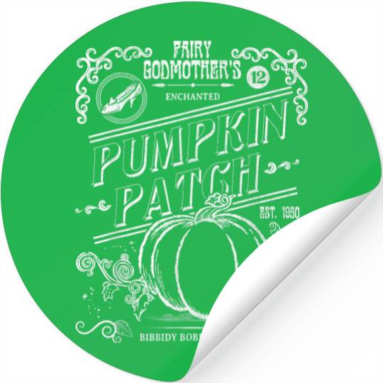 Disney Cinde Halloween Pumpkin Patch Stickers