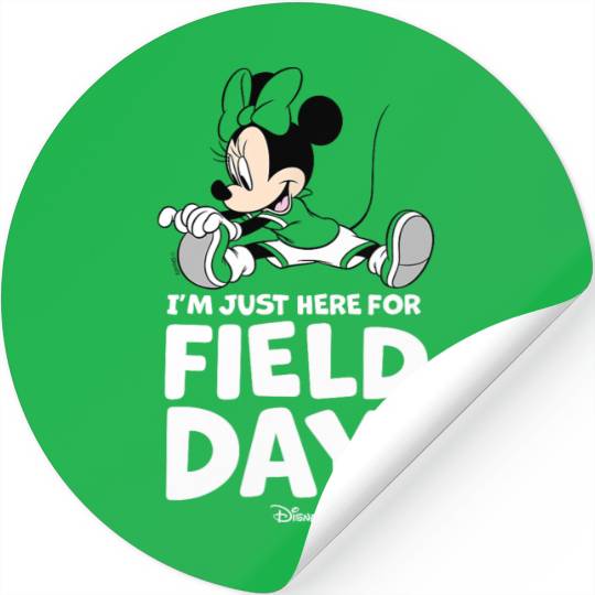 Disney - Mickey Just Here For Field Day Stickers