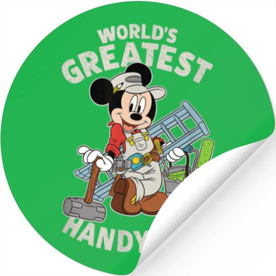 Disney Mickey Mouse Worlds Greatest Handyman Stickers