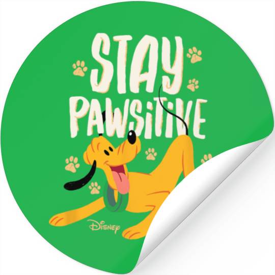 Disney - Stay Pawsitive Stickers