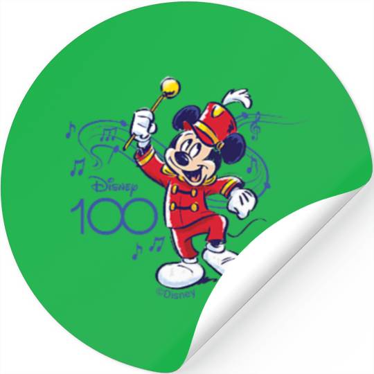 Disney 100 Mickey Mouse Marching Band Leader D100 Stickers