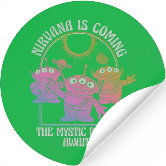 Disney Pixar Toy Story Aliens Nirvana Is Coming Stickers