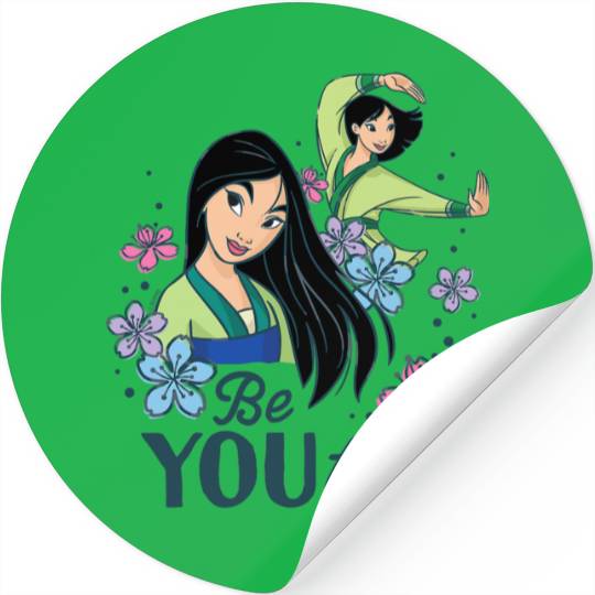 Disney Princess - Be Youtiful Mulan Stickers