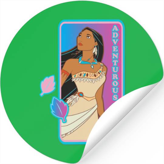 Disney Princess Pocahontas Adventurous Heart Stickers