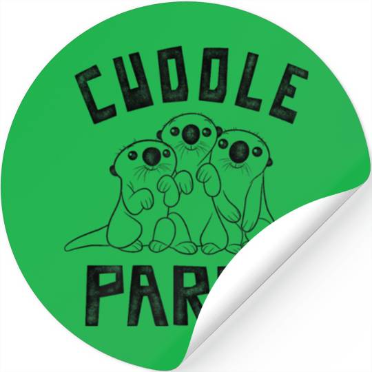 Disneyss Pixars Finding Dory River Otters Cuddle Party Sketch Stickers