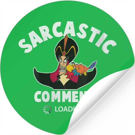 Disneyss Jafar Sarcastic Comment Loading Stickers