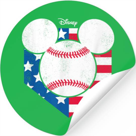 Disney Mickey Baseball Diamond Stickers