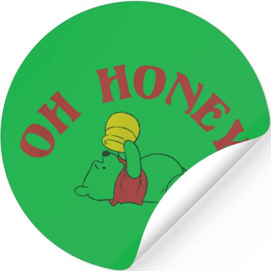 Disney Winnie The Pooh Oh Honey Sad Pooh With Em Stickers