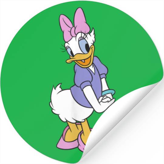 Disney Daisy Duck Traditional Pose Stickers