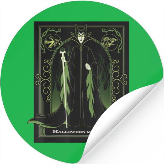 Disney Villains Maleficent Sleeping Beauty Halloween 2024 Mayhem Stickers