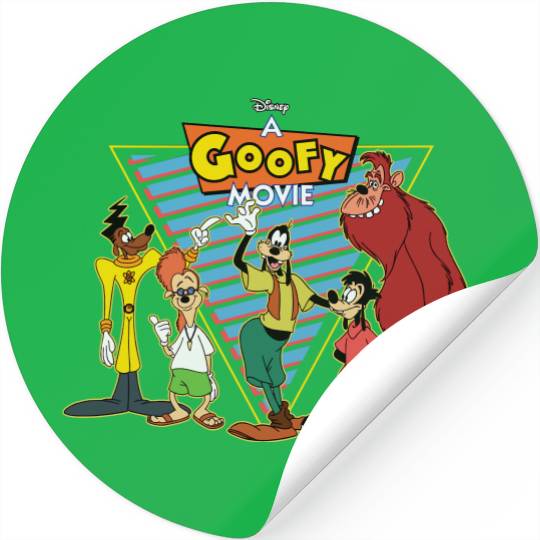 Disney A Goofy Movie Crew 90s Sweatshirt Stickers