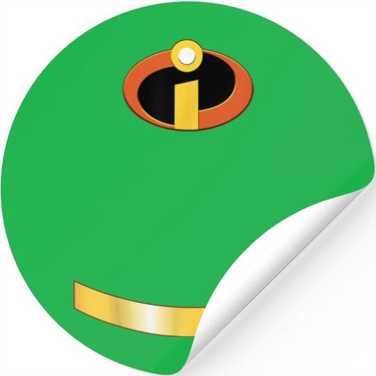 Disney Pixar The Incredibles Halloween Super Cos Stickers