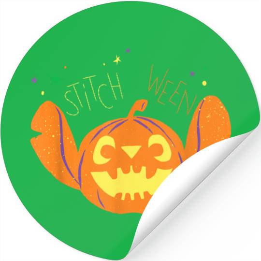 Disney Lilo & Stitch Jack o’ Lantern Stitch o’ween Halloween Stickers