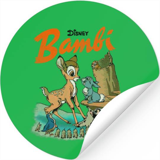 Disney Bambi  Group Poster Stickers