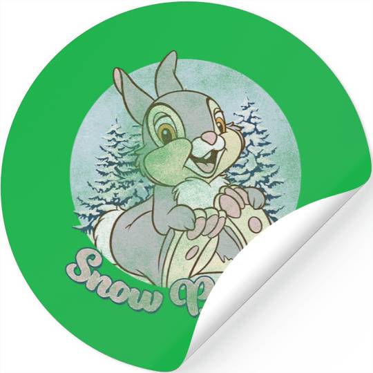 Disney Bambi Thumper Christmas Snow Bunny Stickers