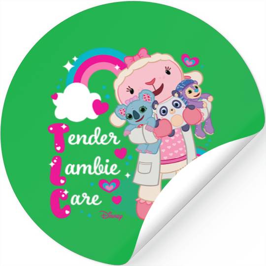 Disney Doc Mc Stuffins - TLC Lambie Stickers