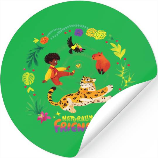 Disney Encanto Antonio Madrigal & Animals Natura Stickers