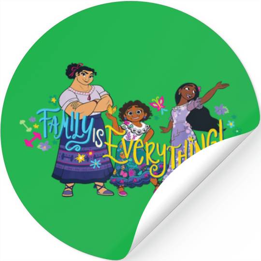 Disney Encanto Mirabel Isabela Luisa Family is E Stickers