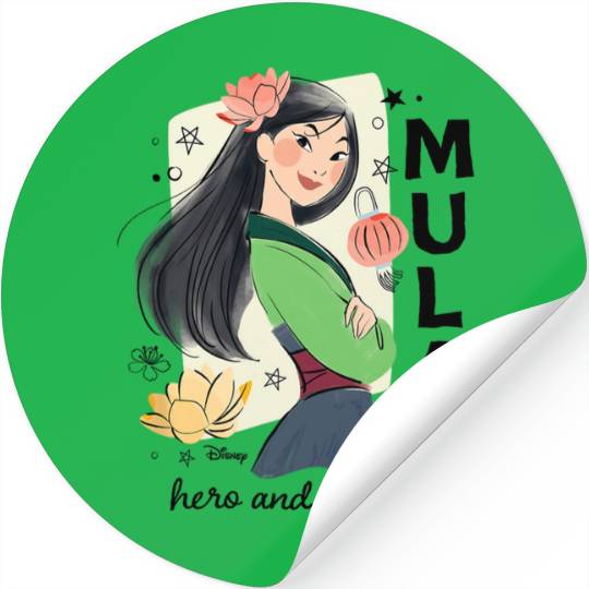 Disney Princess - Mulan Hero And Princess Stickers