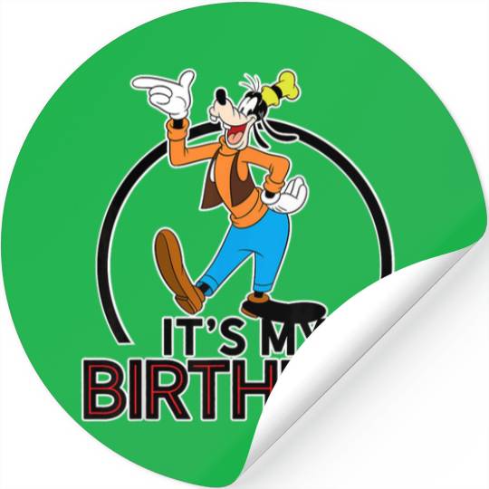 Disney Goofy Birthday Stickers